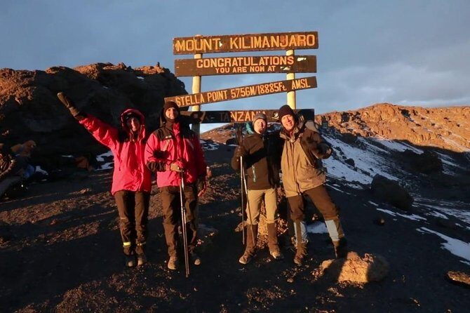 Mt Kilimanjaro Climbing; 6 Days Machame route - Key Points