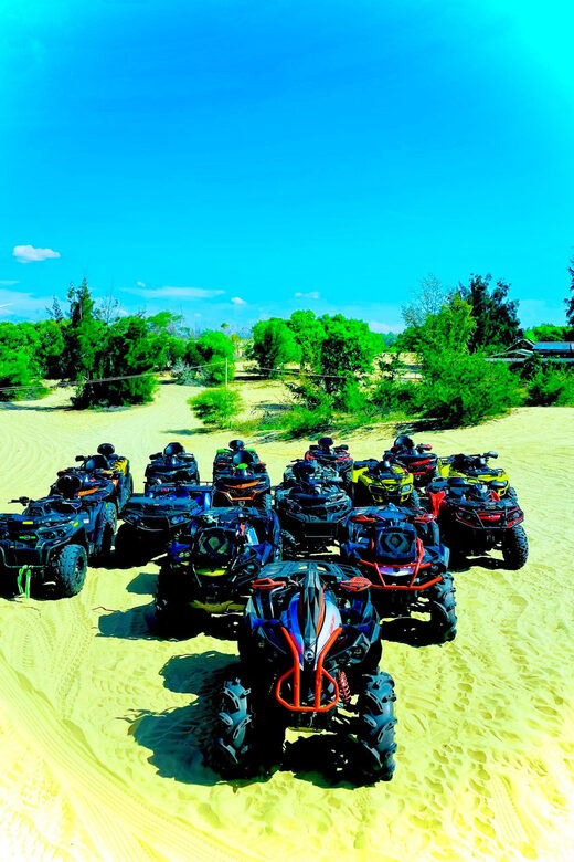 Mui Ne special: Quad Bike ATV drive by yourself+ Jeep &Guide - Exploring the Mui Ne Special: Quad Bike ATV Drive by Yourself + Jeep & Guide