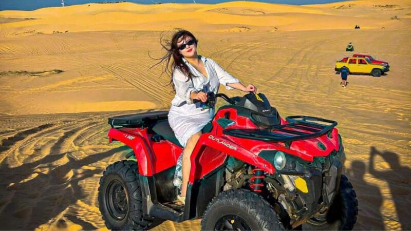 Mui Ne : White Sand Dunes Quad Bike (ATV) Rental Service - Value and Pricing