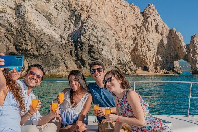 Multimillion Yacht Cabo Cruise Sunset or Snorkel Optional PICKUP! - Exploring the Cabo Yacht Experience