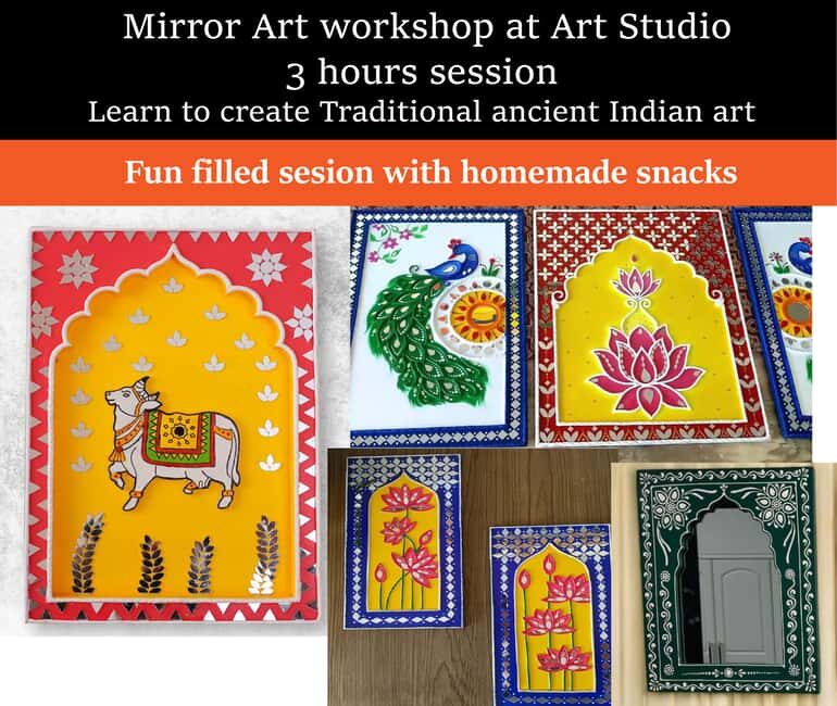 Mumbai: 3-hour Mirror art workshop with snacks - What to Expect: The Complete Experience