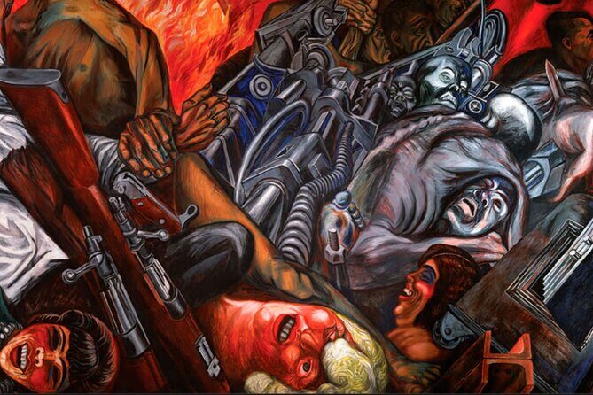 Muralist Art Semi Private Walking Tour in Mexico City Downtown - Visiting the Antiguo Colegio de San Ildefonso