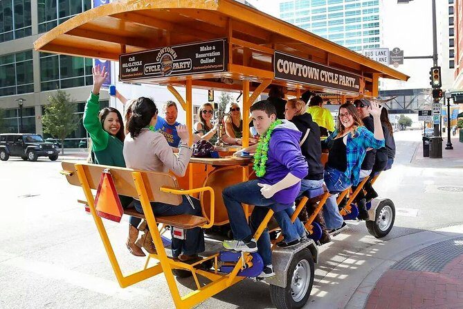 Murals & Mimosas - Cowtown Cycle Party BYOB Public Tour - Key Points