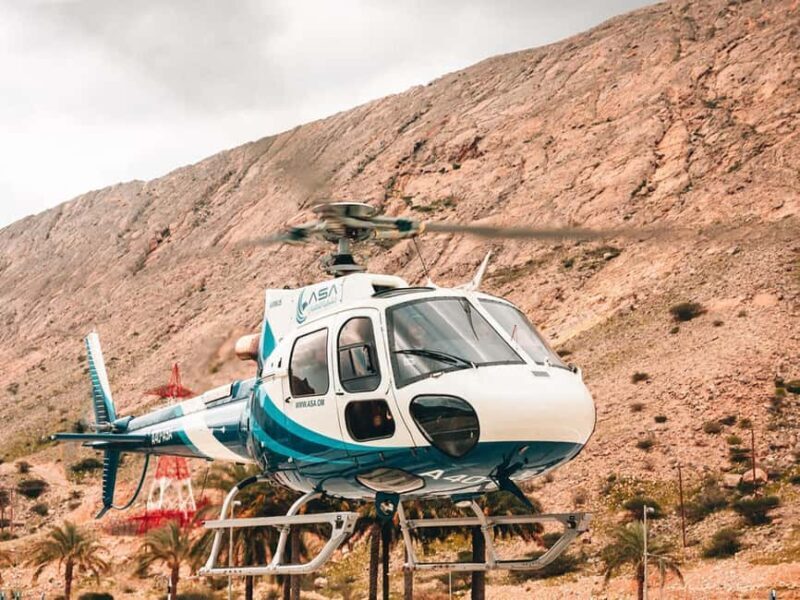 Muscat Helicopter Tour - Key Points