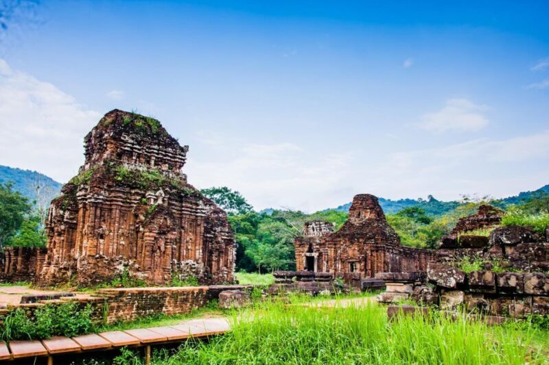 My Son HolyLand Sunset Trip & Cruise From Hoi An or Da nang - Key Points