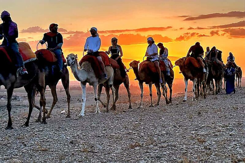 Mystic dinner and camel ride with sunset in Agafay desert - The Itinerary in Detail