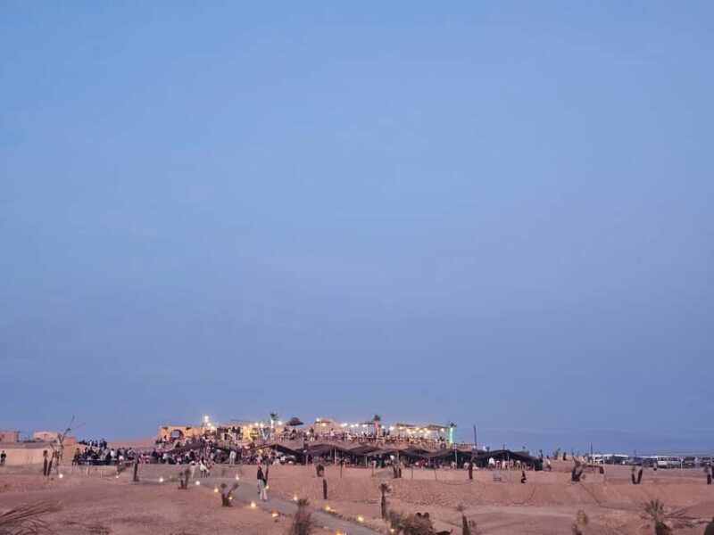 Mystic dinner and camel ride with sunset in Agafay desert - Authentic, Balanced, and Practical