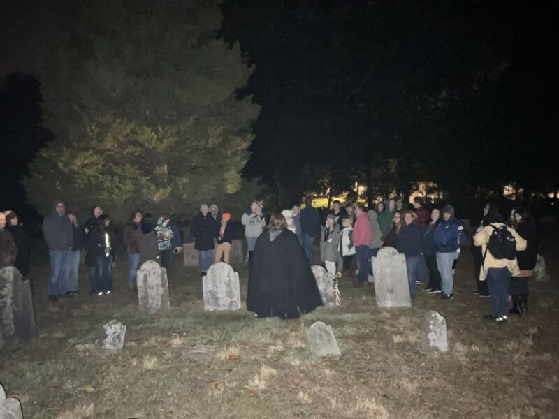 Mystic: Guided Graveyard Ghost Tour by Moonlight - The Sum Up