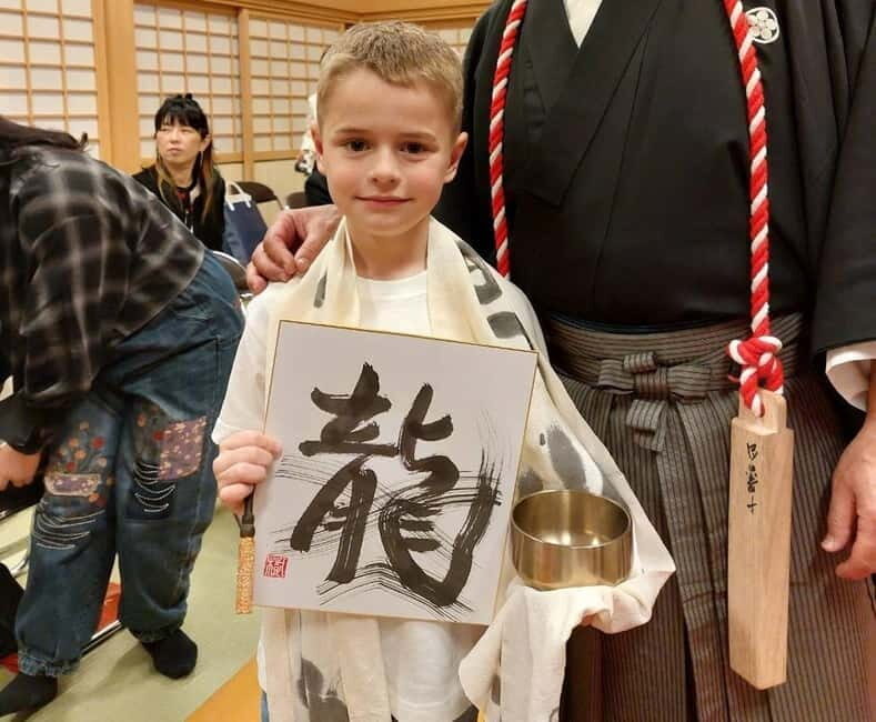 Nagoya: Private Calligraphy Experience - The Experience in Detail