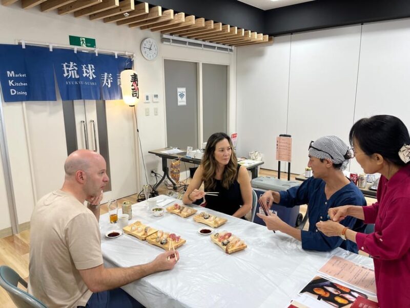 Naha Makishi Public Market : Sushi making experience - FAQs