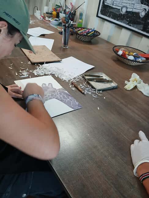Nairobi: Woodcut Printmaking Workshop, A Creative Experience - Key Points