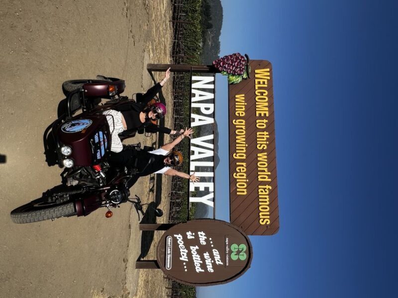 Napa Valley: Napa Valley Guided Sidecar Tour with 3 Wineries - Deep Dive into the Itinerary