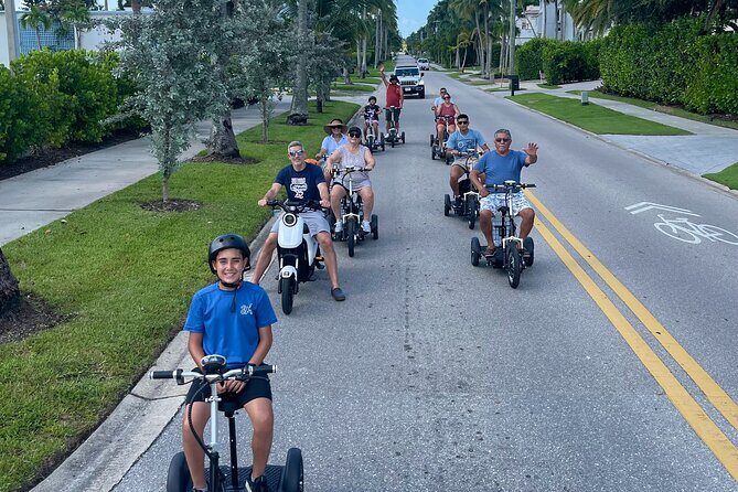 Naples Florida Electric Moped Tour - Family Fun - Easy to Ride - A Practical Look at the Naples Electric Moped Tour