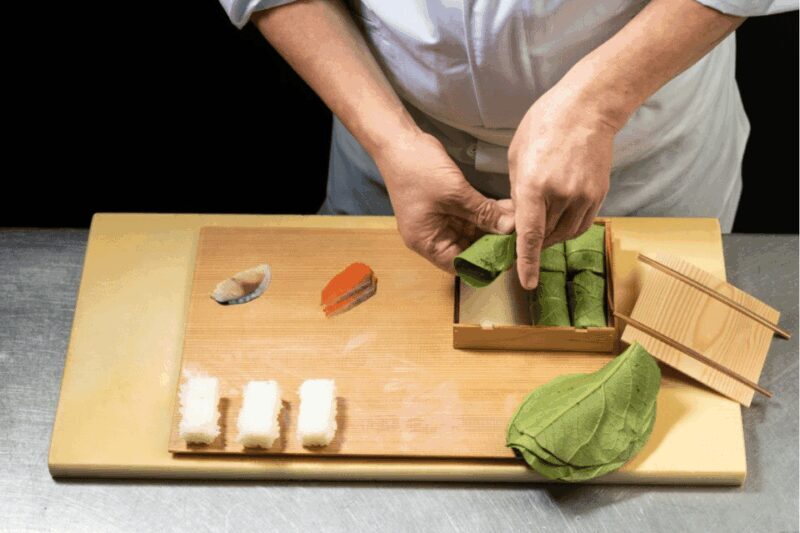 Nara: Kakinoha Sushi Making Experience - The Learning Experience at Hiraso Horyuji Store
