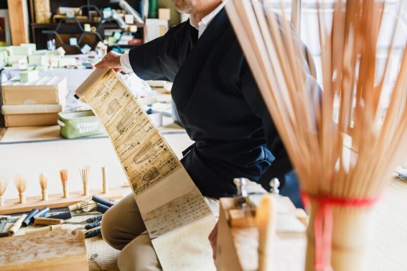 Nara: Tea Ceremony & Tea Utensil Making by a Tea Whisk Maker - Making Your Own Utensils: Crafting with Care