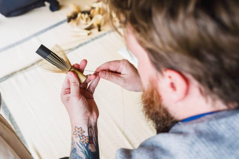 Nara: Tea Ceremony & Tea Utensil Making by a Tea Whisk Maker - A Delicious Seasonal Lunch