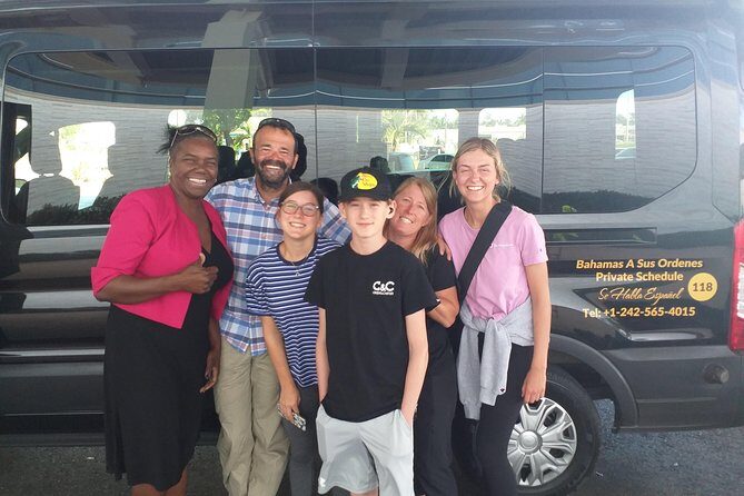 Nassau Airport to Palm Cay - group transportation in comfort - Key Points