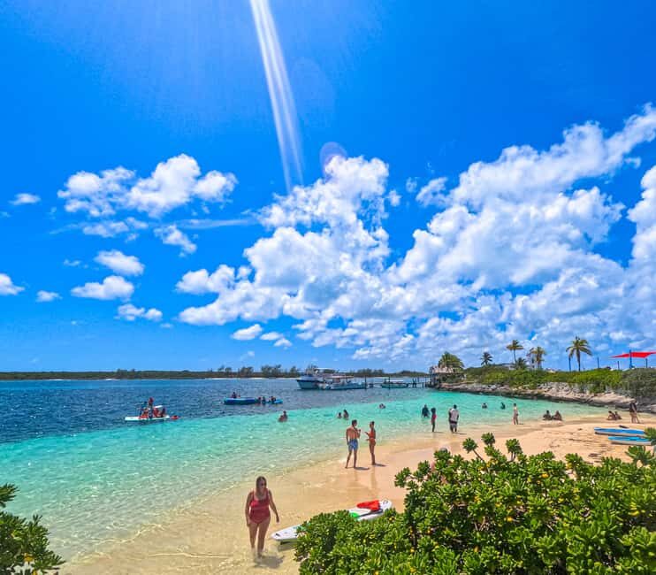 Nassau: Beach Day at SunCay incl. Lunch - Boat Tour - Return Trip & Overall Duration