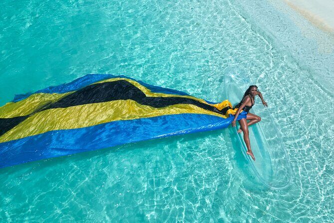 Nassau Clear Kayak Drone Photoshoot- Floating Dress - An In-Depth Look at the Nassau Floating Dress Kayak Tour