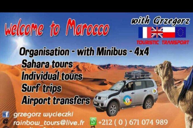 National Park & Sahara Day trip with Food - FAQs