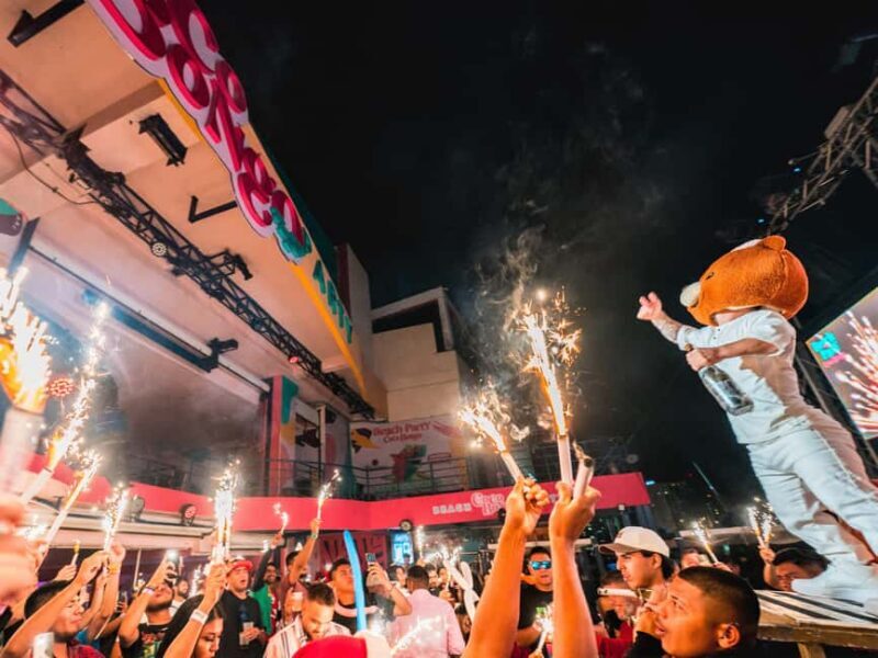 Neon Glow night Beach Party Premium - Key Points