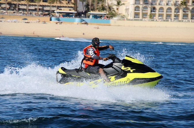 New Jetski Adventure in Cabo San Lucas Bay with Hotel Pickup 1hr - The Sum Up