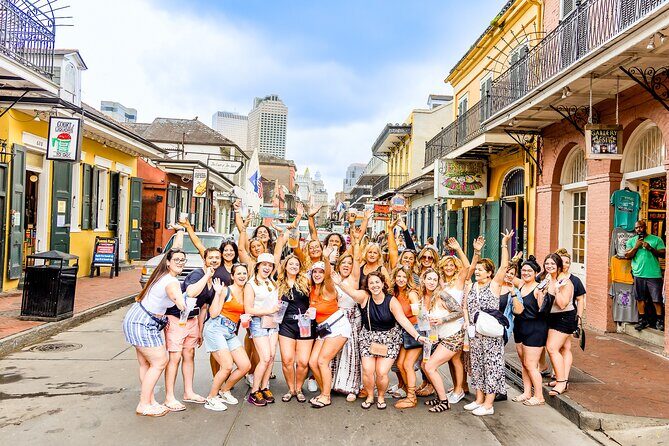 New Orleans Bourbon Street Bar Crawl w/ Shots & Souvenir Cup - Authentic Traveler Experiences