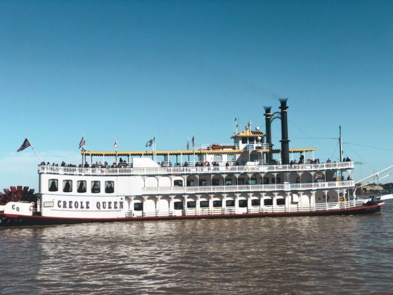 New Orleans: Creole Queen History Cruise with Optional Lunch - Key Points
