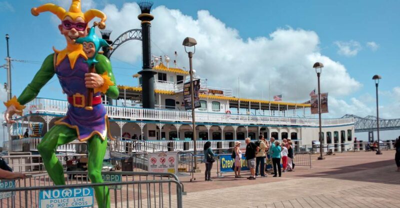New Orleans: Creole Queen History Cruise with Optional Lunch - The Stop at Chalmette Battlefield