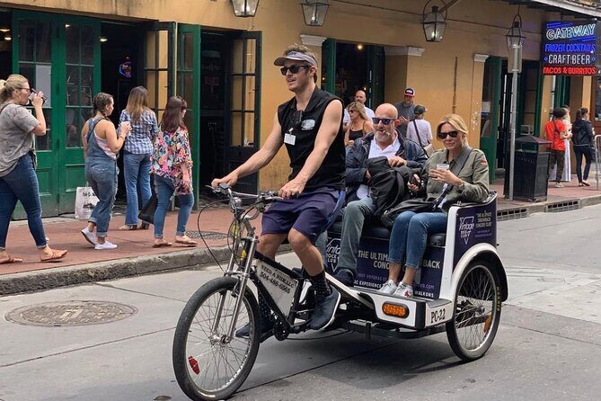 New Orleans Pedicab French Quarter Tour - What Travelers Are Saying