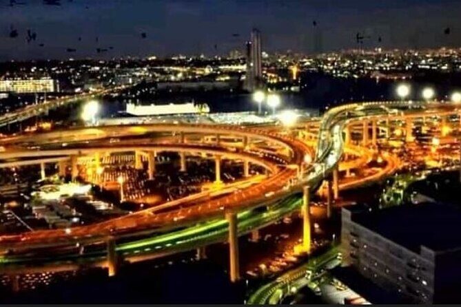 New! Tokyo Night Drive in Porsche 911 Daikoku PA & Bay Views - Key Points