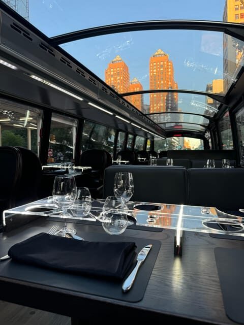 New York City: Bustronome Gourmet Dinner Tour - Key Points