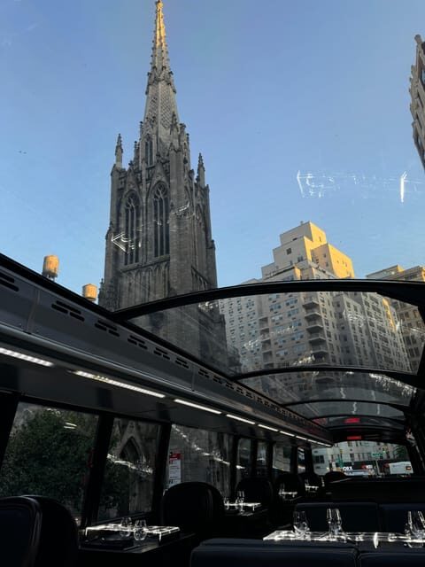 New York City: Bustronome Gourmet Dinner Tour - The Food and Service