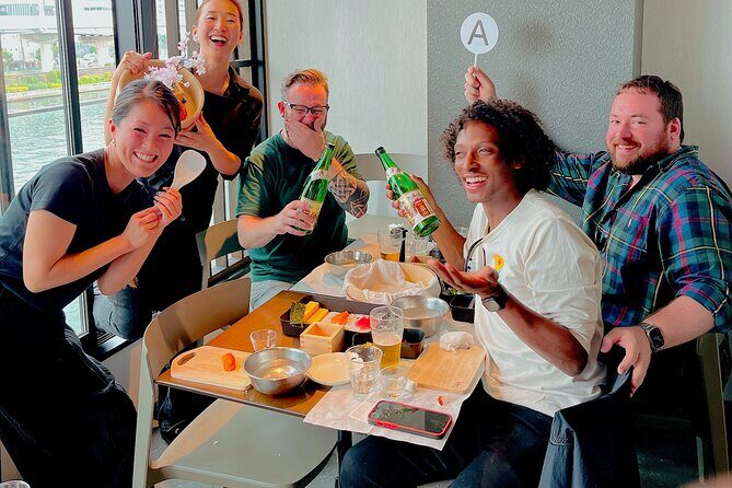 NEWSushi & Ramen Cooking & Sake Set in Tokyo!+Recipe - Key Points