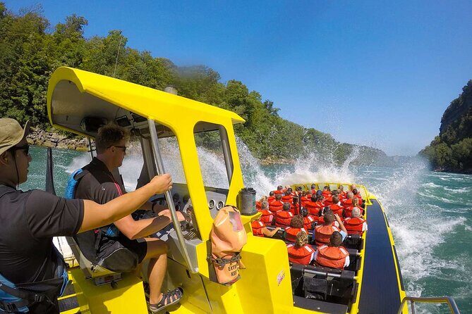 Niagara Falls Maid of the Mist & Jetboat Ride + Lunch (Ice Cream) - The Canadian Horseshoe Falls: Close and Personal
