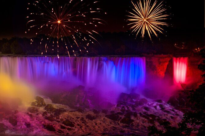 Niagara Falls Night Time Walking Tour - Key Points