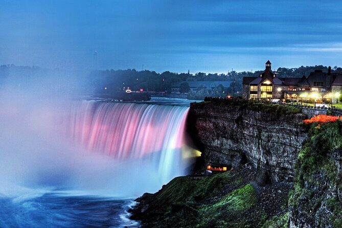 Niagara Falls Nightlight Experience with Fireworks (USA Side) - Key Points