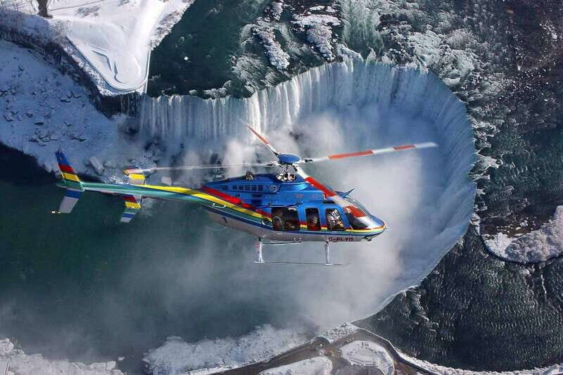 Niagara Falls, ON: Helicopter Ride with Boat & Skylon Lunch - Starting Your Day in Niagara Falls