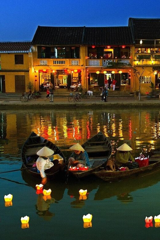 Night Boat Trip and Floating Lantern on Hoai River Hoi An - The Itinerary in Detail