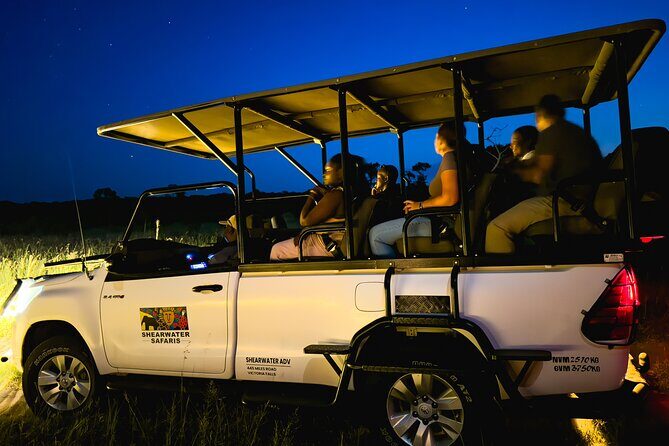 Night Game Drive in Zambezi National Park and Victoria Falls - An Introduction to the Night Game Drive Experience