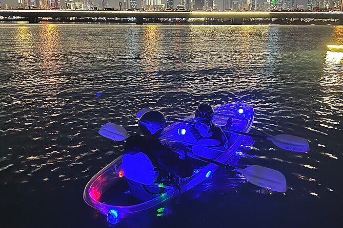 Night kayaking in Dubai with Burj Khalifa views - The Experience in Detail