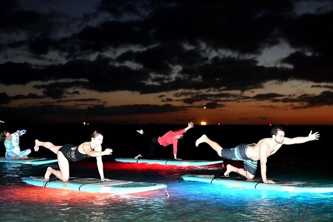 Night SUP Yoga in Honolulu, Hawaii - The Itinerary: Step-by-Step