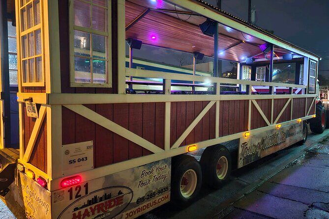 Night-Time Hayride Sightseeing Tractor Tour of Nashville - What Is the Nashville Nighttime Hayride All About?