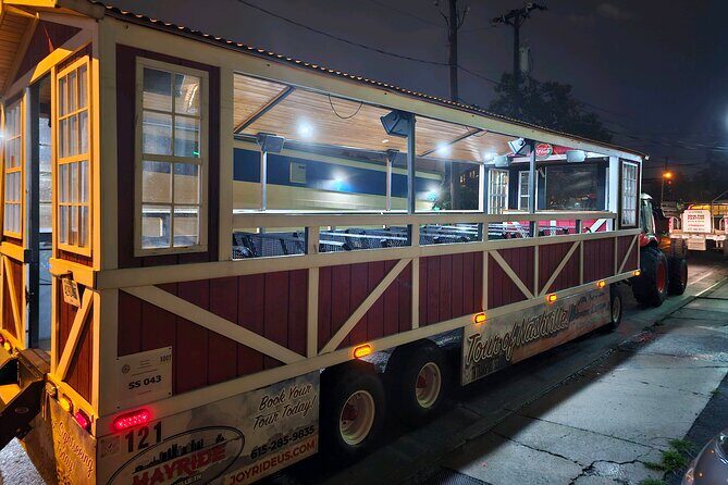 Night-Time Hayride Sightseeing Tractor Tour of Nashville - FAQ