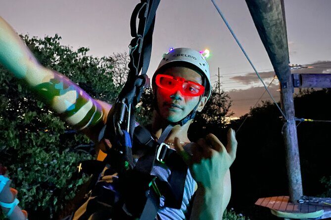 Night Zipline Adventure: 3 Lines - An In-Depth Look at the Night Zipline Adventure