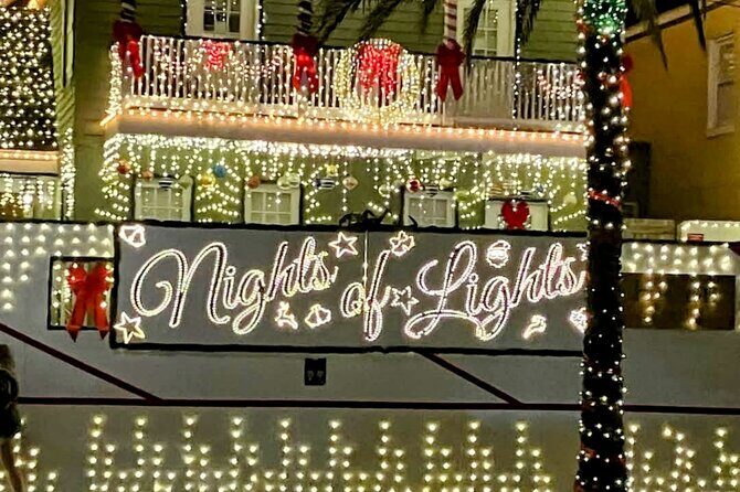Nights of Lights Private Electric Golfcart Tour up to 7 People - A Festive Ride Through St. Augustine’s Nights of Lights