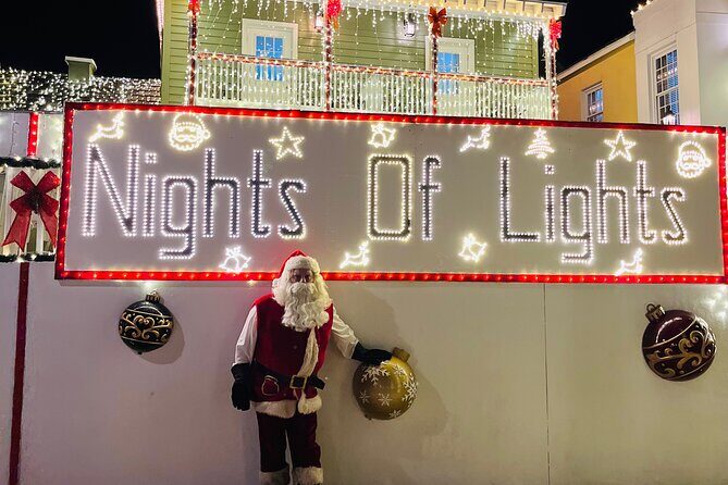 Nights of Lights Private Golf Cart Tour for up to 5 people! - Discovering the Night of Lights in St. Augustine
