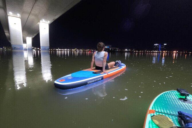 Nighttime iSUP Glow Paddleboard Adventure in Daytona Beach - The Paddle Experience
