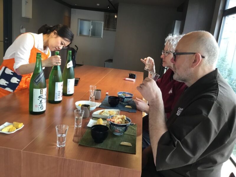 Nishiki Market Food Tour with Cooking Class - Tasting and Sake: Savoring Kyoto’s Flavors