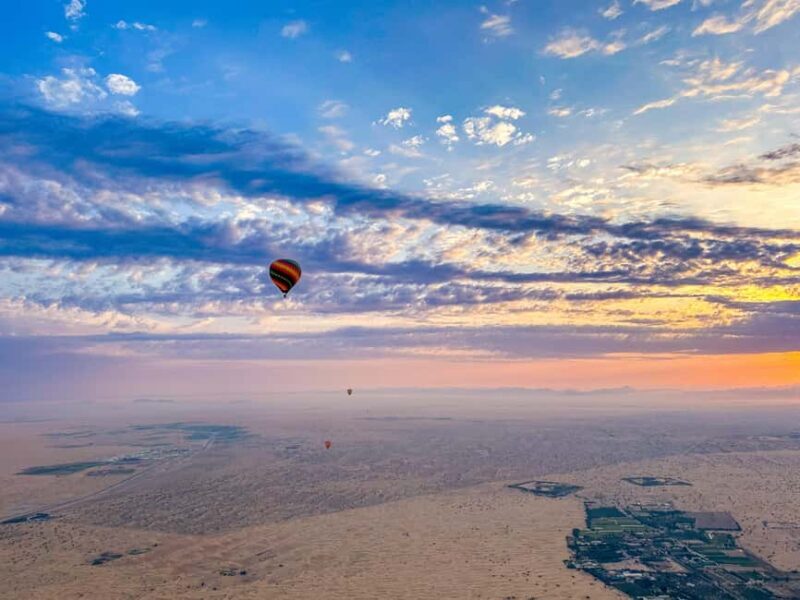 Noble Life Sunrise Hot Air Balloon Ride Over Dubai Desert - What to Expect: A Step-by-Step Breakdown